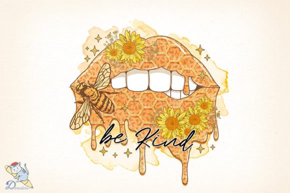 Be Kind Sunflower: A Digital Art Design for Every Creator