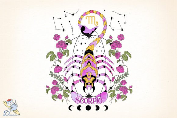 Floral Zodiac Scorpio: A Strategic Asset for Branding and Creative Direction