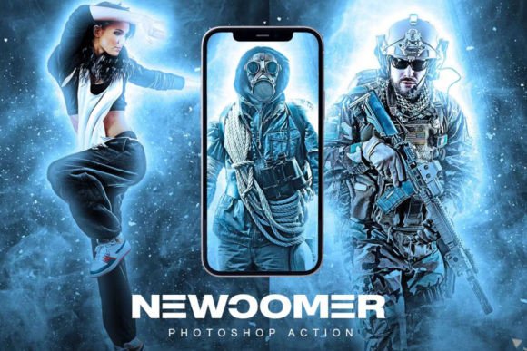 Newcomer Photoshop Action: Effortless Movie-Style Design for All Skill Levels