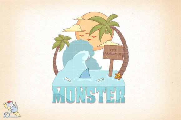 Reviving Nostalgia: The Power of the Vintage Beach It's Dangerous Monster Design in Modern Creative Workflows