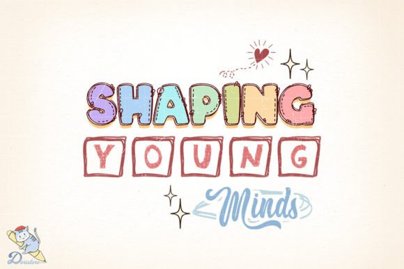 Teacher Shaping Young Minds PNG: A Digital Art Resource for Educators and Creators