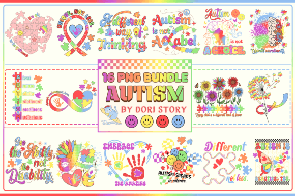 Unlocking Creativity with the Autism Sublimation Bundle: A Digital Artist’s Dream